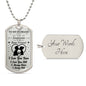 To my Husband - Love you - luxury Necklace For Husband