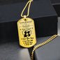 To my Husband - Love you - luxury Necklace For Husband