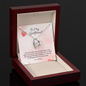 To my Girlfriend - Symphony - forever Love Gold Necklace for Women