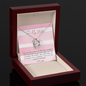 To Wife From Husband - Invincible - Forever Love Gold Necklace for Women