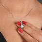 To my Wife - You Are My Treasure - Alluring Beauty Gold Necklace