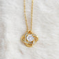 To my Future Wife - Last Everything - Love Knot Gold Necklace