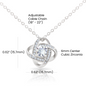 To my Future Wife - Last Everything - Love Knot Gold Necklace