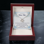To my Future Wife - Last Everything - Love Knot Gold Necklace