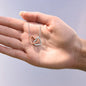 Dear Mommy - Can't Wait to Meet You - Interlocking Hearts Necklace