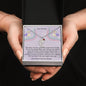 Dear Mommy - Little Roommate - Engraved Baby Feet Necklace with Birthstone