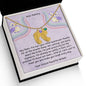 Dear Mommy - Little Roommate - Engraved Baby Feet Necklace with Birthstone