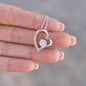 To my Girlfriend - Symphony - forever Love Gold Necklace for Women