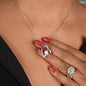 To my Future Wife - Most Beautiful Lady - Forever Love Gold Necklace