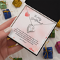 To my Girlfriend - Symphony - forever Love Gold Necklace for Women