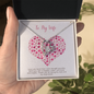 To my Wife - Being my Rock - Forever Love Gold Necklace for Women