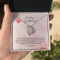 To my Girlfriend - Symphony - forever Love Gold Necklace for Women