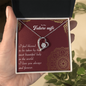 To my Future Wife - Most Beautiful Lady - Forever Love Gold Necklace