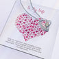 To my Wife - Being my Rock - Forever Love Gold Necklace for Women