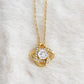 To girlfriend from boyfriend - I'm yours - Love Knot Gold Necklace for Women